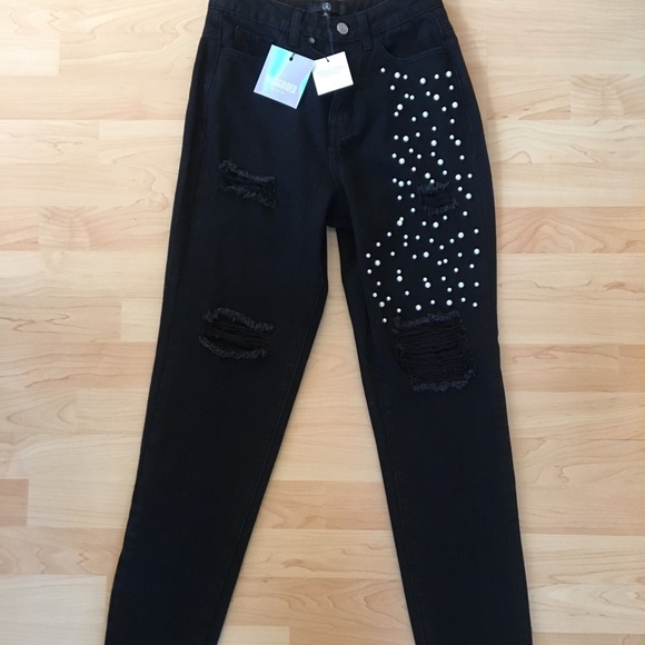 Missguided - distressed jeans - Picture 1 of 4